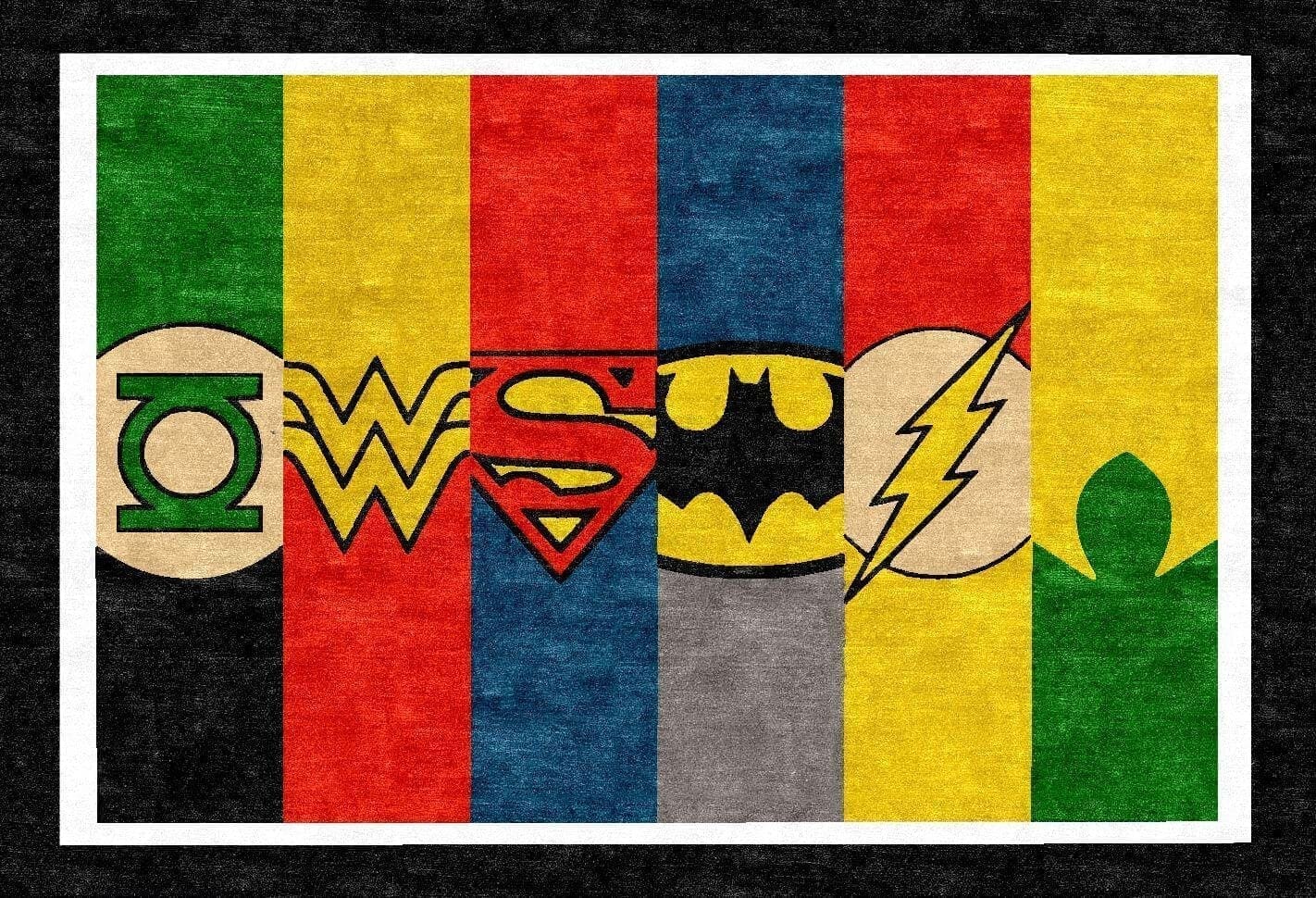 Buy Super Hero's Children's Rug Online Rug Rats