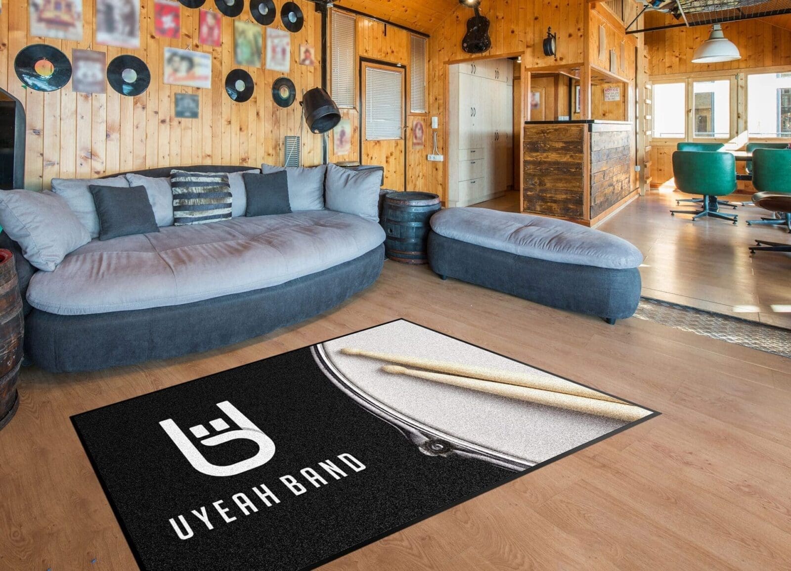 Man Cave Rugs Cars, Sports, Military, College Logo Rugs