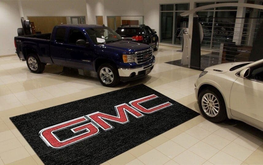 Car Dealership Custom Logo Rugs Stand Out Rug Rats