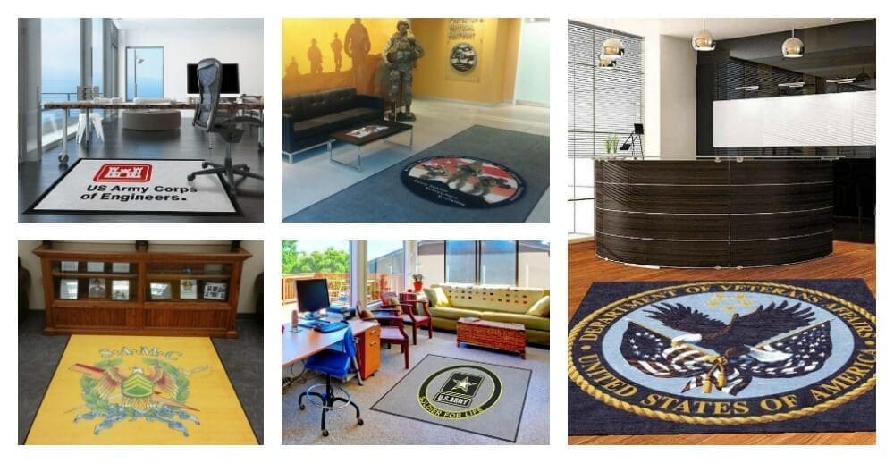 Custom Military Door Mats