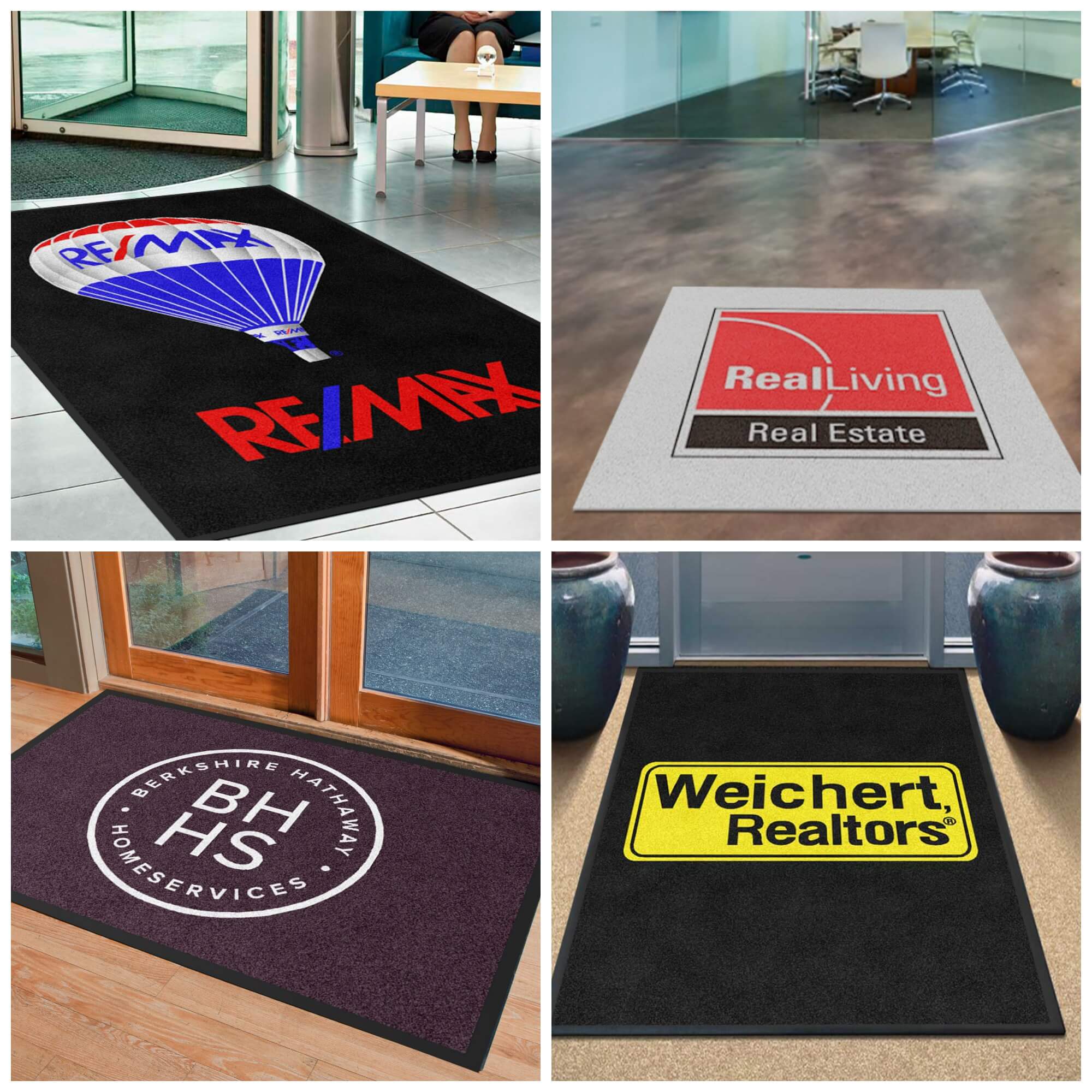 Personalized Real Estate Logo Rugs Will Make Your Office Stand Out
