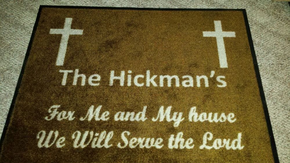 Church Custom Logo Rugs