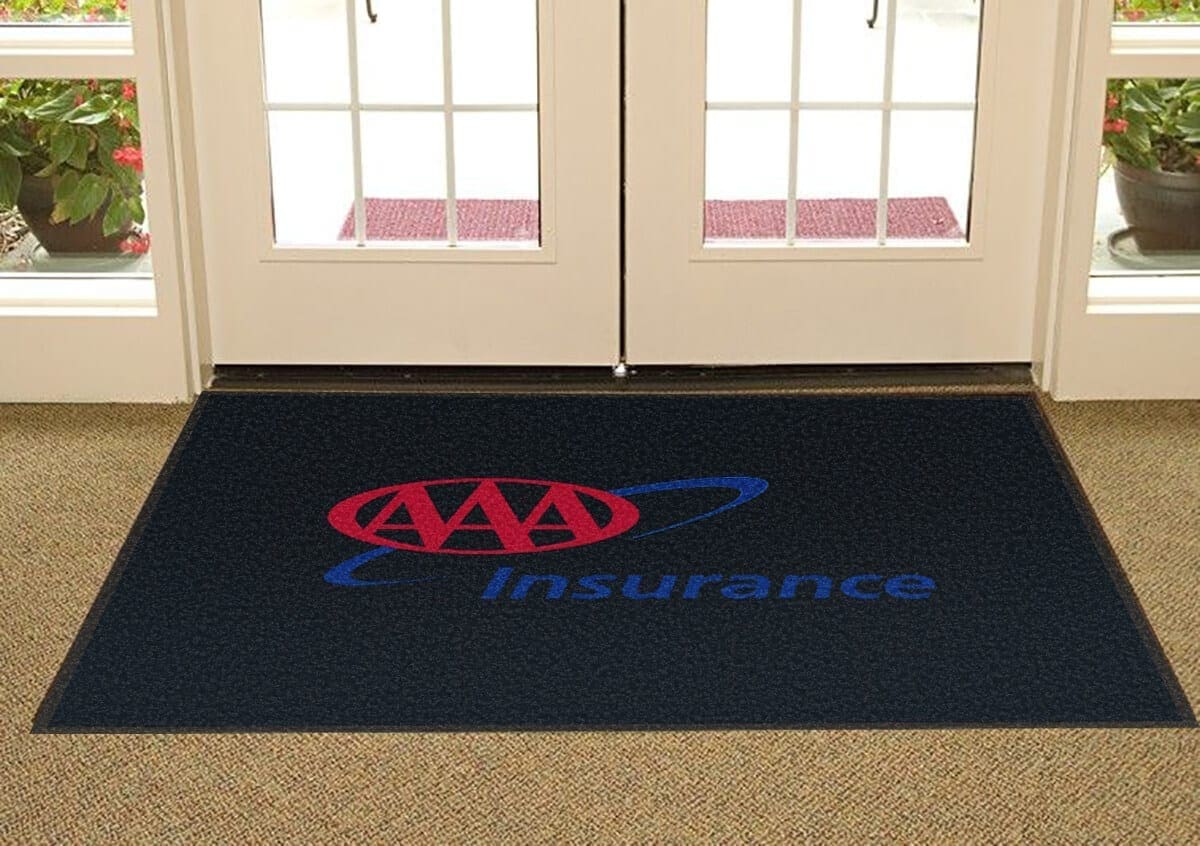 Insurance Office Custom Logo Rugs From Rug Rats Rug Rats