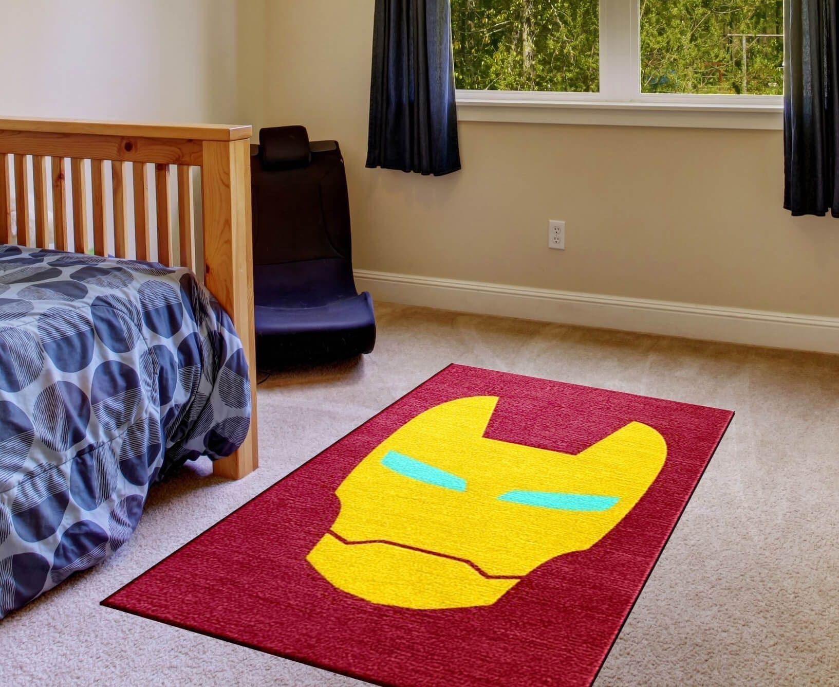 Ironman Superhero Rug Rug Rats
