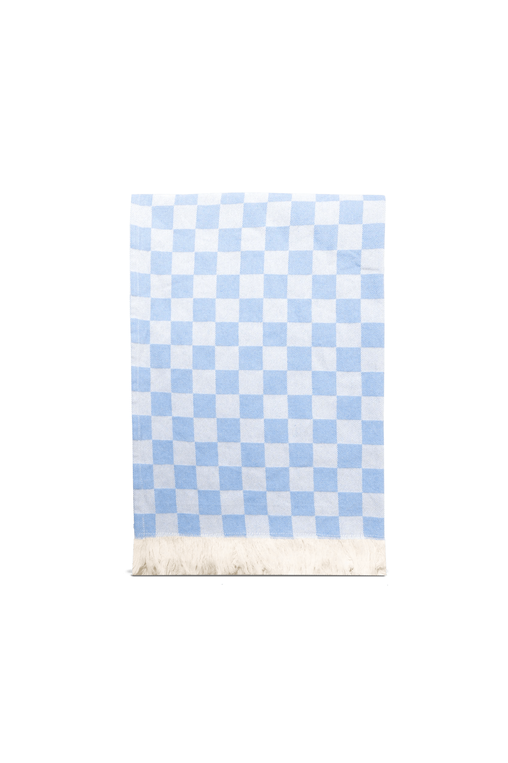 Check Throw, Blue RUG SOLID