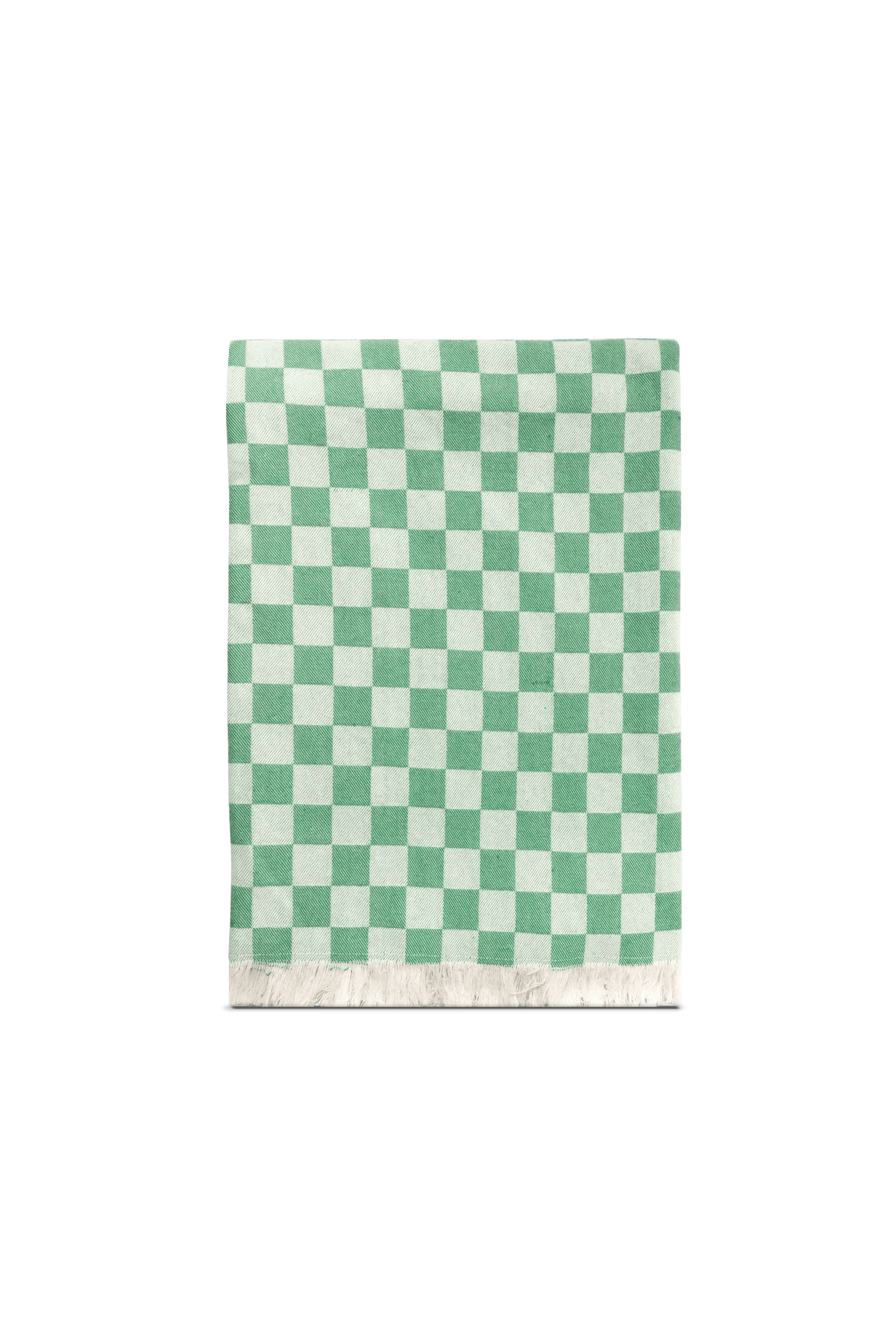 Check Throw, Green RUG SOLID