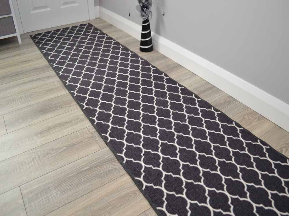 Riviera Trellis Grey Cut To Length Rugs Supermarket