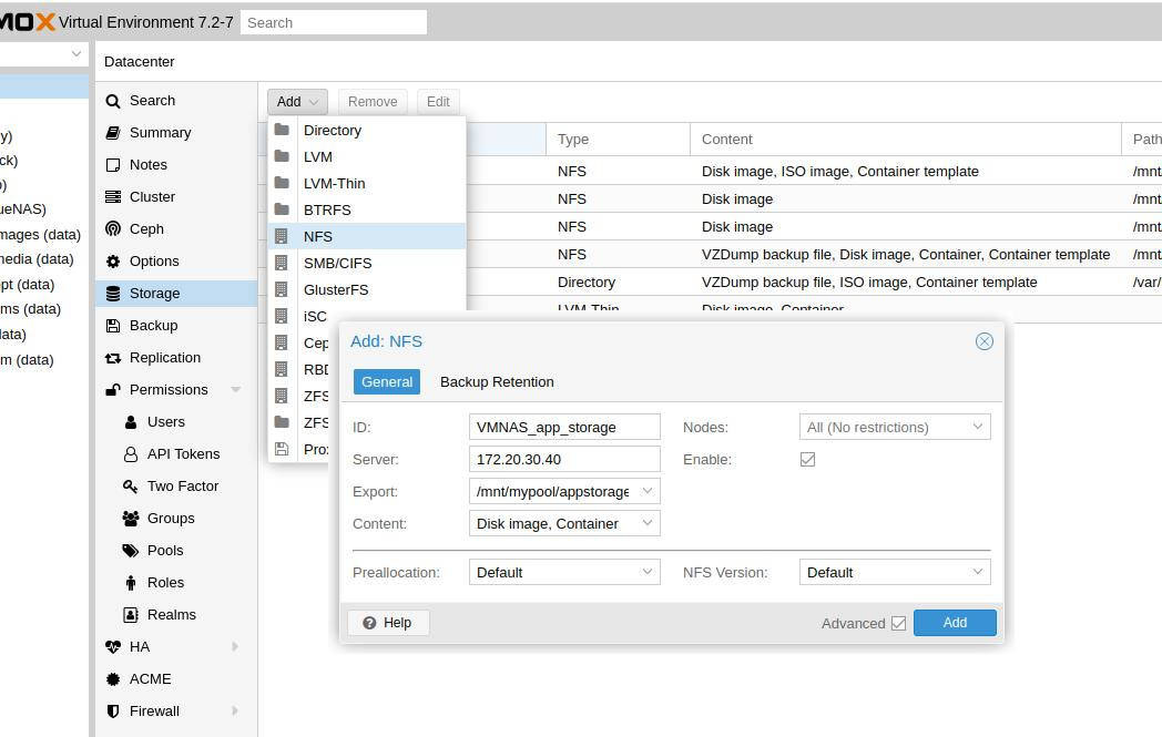 Recursive Storage Proxmox Using NFS or iSCSI Provided By Virtualized