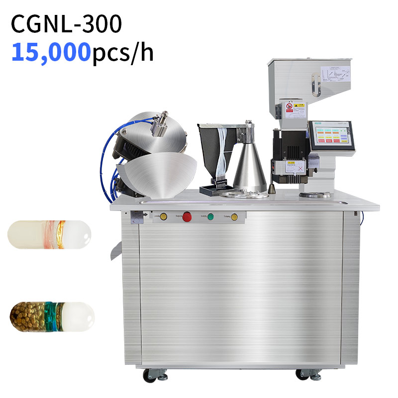 CGNL300 Semi Automatic Liquid Capsule Filling Machine Ruida