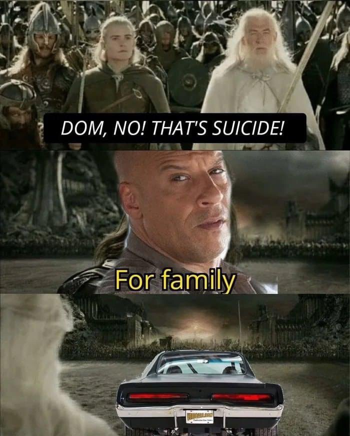 Vin Diesel 'Family' Memes Are Taking Over Fast And Furious (20 Memes)