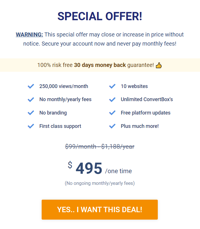 ConvertBox Pricing Rui Zhi Dong