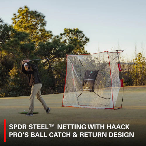 Rukket Haack Pro Golf Net with SPDR STEEL™ Netting Rukket Sports