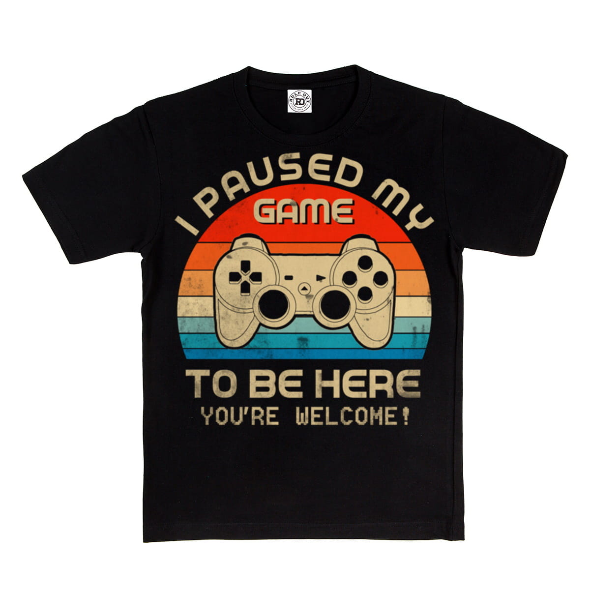 DZIECIĘCA KOSZULKA GAMINGOWA DLA GRACZA KONTROLER I PAUSED MY GAME TO