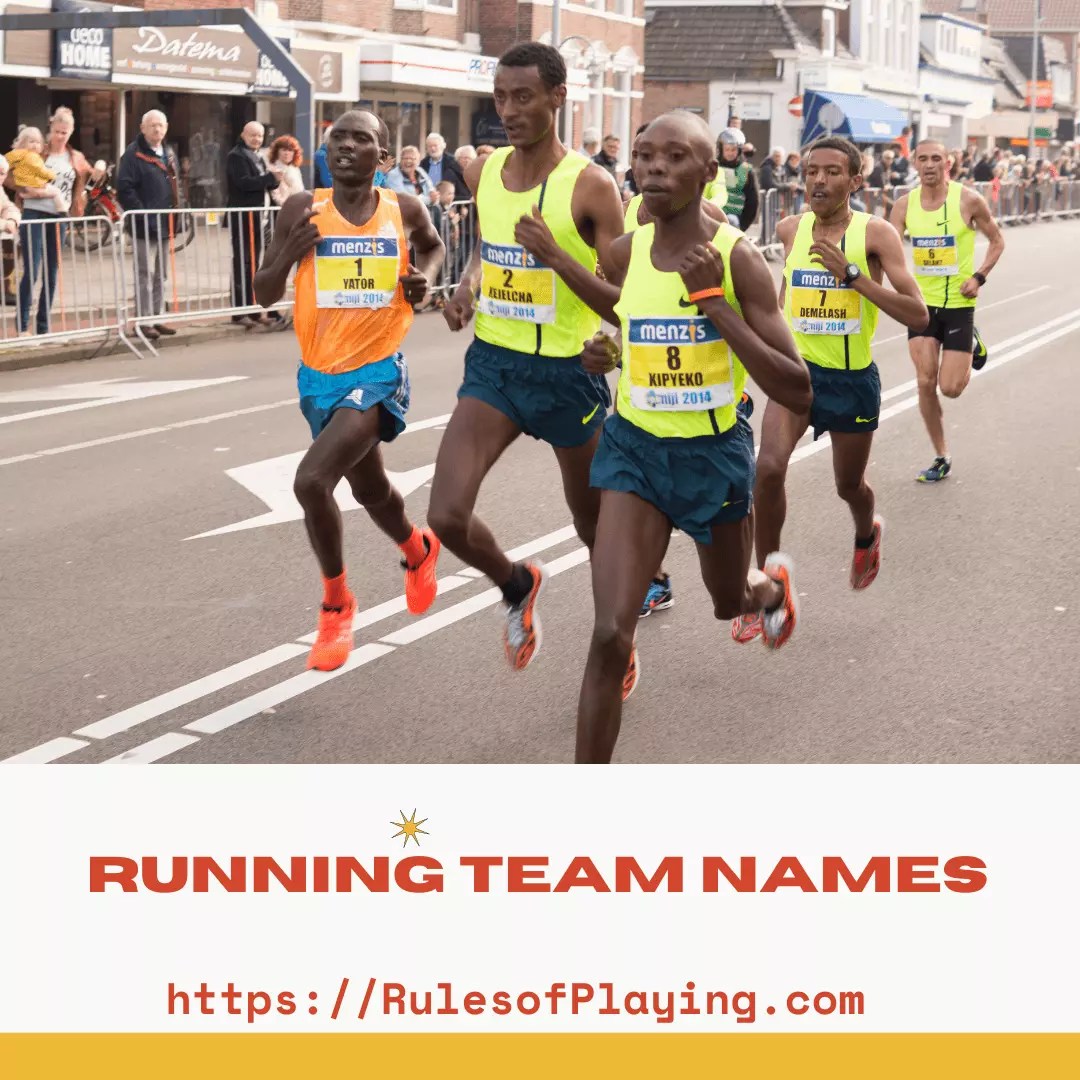 66 Running Team Names For Ultimate Winning [ Champion's List ]