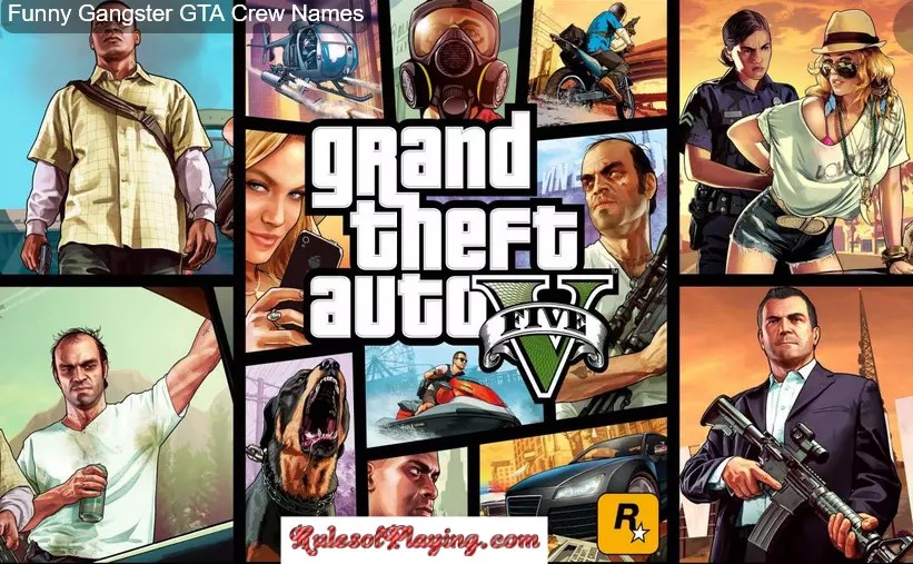 110+ GTA Crew Names to thunderstorm Victory in Waiting!