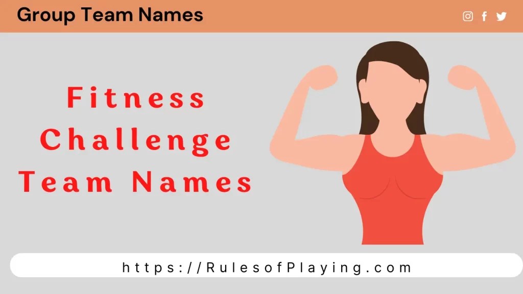 Fitness Challenge Team Names [ Catchy, Cool, Workout2022 ]