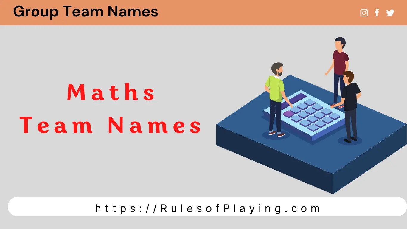 Math Team Names Nerdy Mathlete Names for Your Next Run!