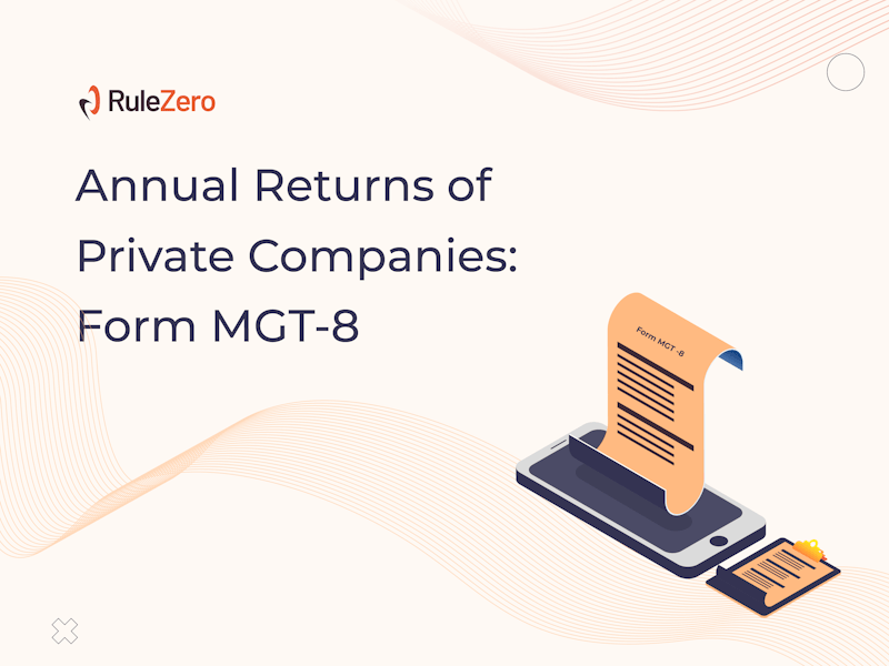 What is Form MGT-8? - Hissa by Rulezero