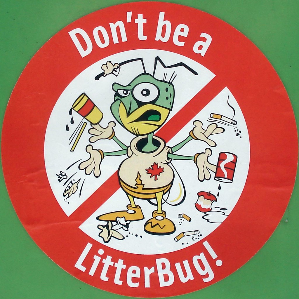 There’s no excuse for being a Litterbug Rumage