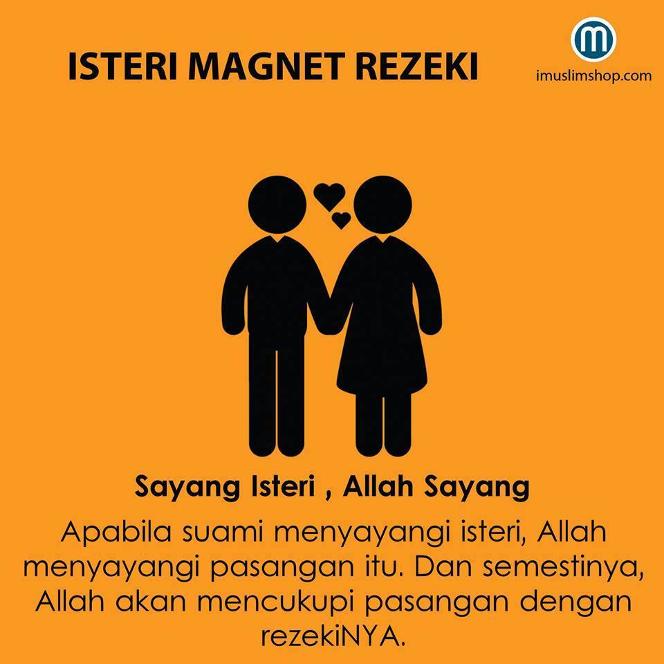 Hadits Tentang Rezeki Suami Tergantung Istri - Gambar Islami