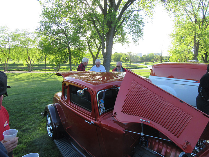 Eagles Car Show Rumble Coupe