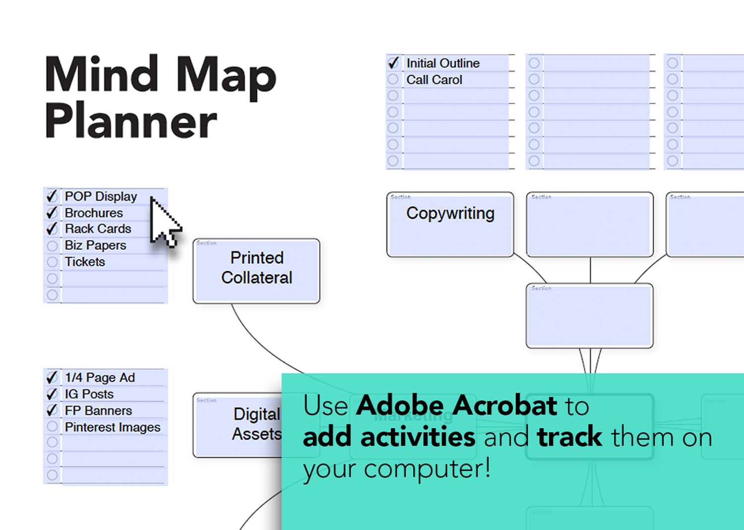 Mind Map Planner Rumble Design Store