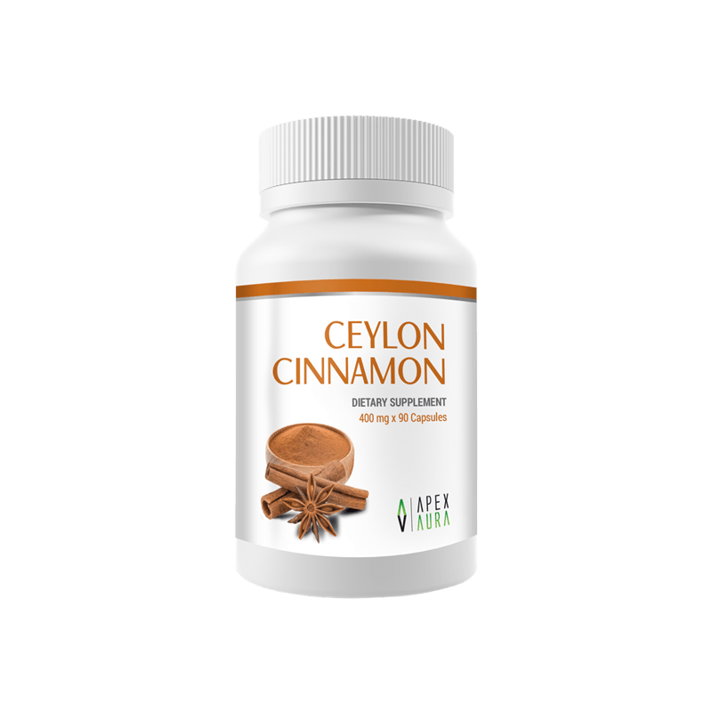 CEYLON CINNAMON SUPPLEMENT 400mg X 90 capsules RumikMart