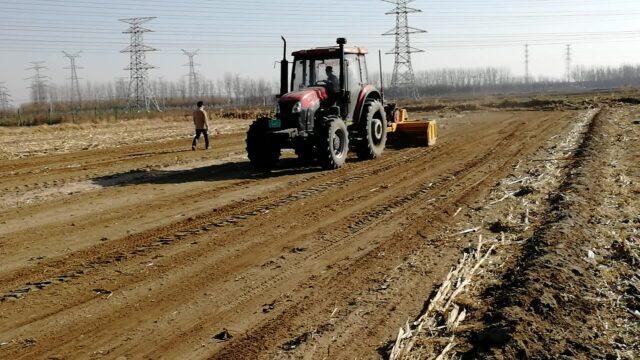 Agricultural Land Levelling Using Laser Leveller Technology