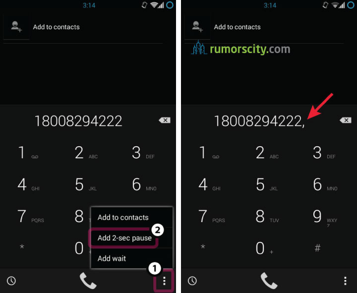 How To Automatically Save And Dial Phone Extensions On Your Android