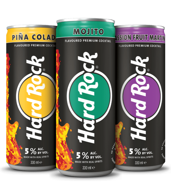 Hard Rock’s Canned Cocktails Roll out in the U.K