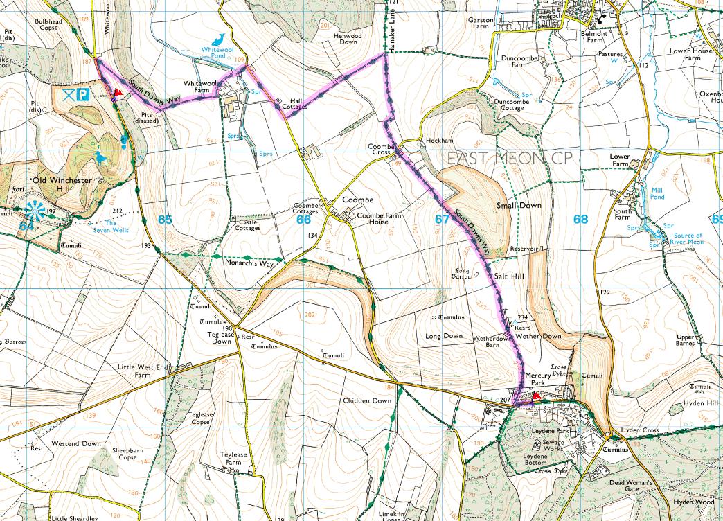 John's South Downs Way Relay Page