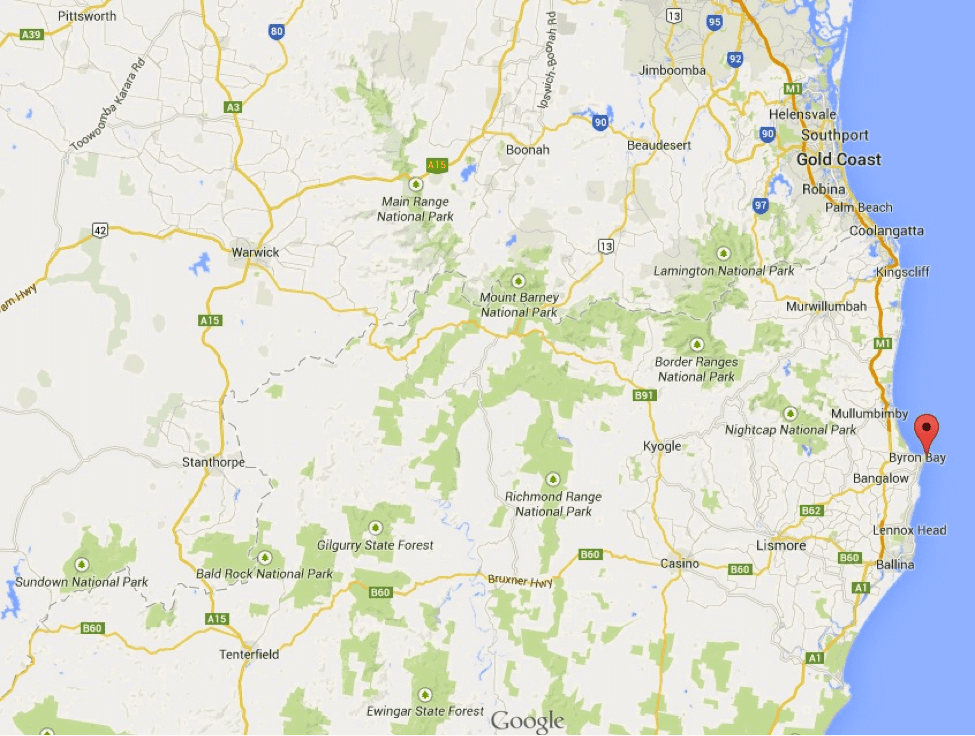 Cape Byron Australia Map Australia’s Big Lap Embraces Bucket Living at Its Best!