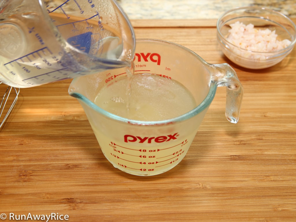 Iced Jasmine Green Tea with Lychee Jelly RunAwayRice