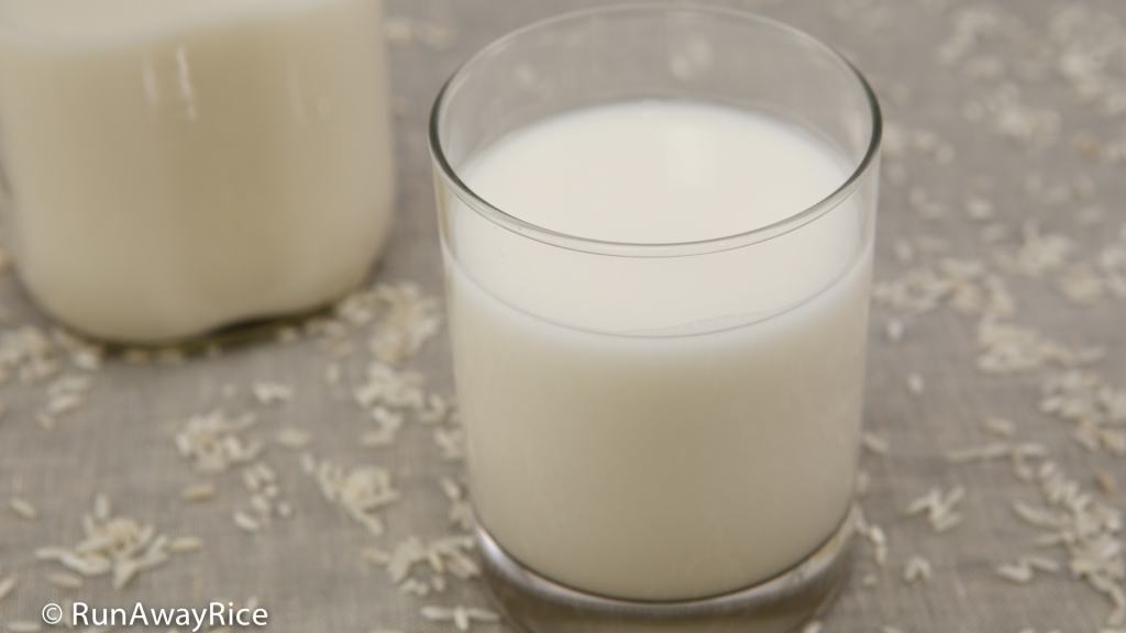Rice Milk Delicious and Healthy Drink, Easy Recipe with Video