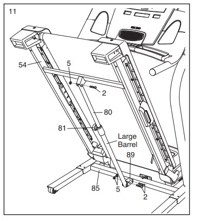 How to Disassemble the Nordictrack t7 SI Treadmill for Moving