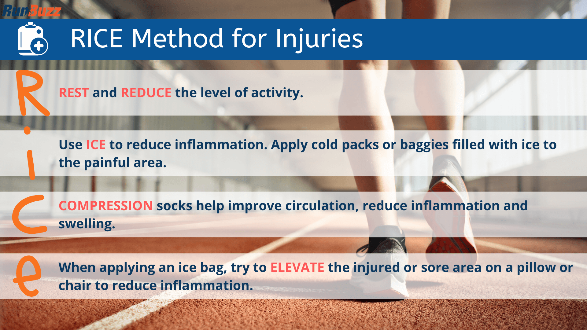 Running Quick Tip An Easy Way To Apply Ice Small Area Running Injuries