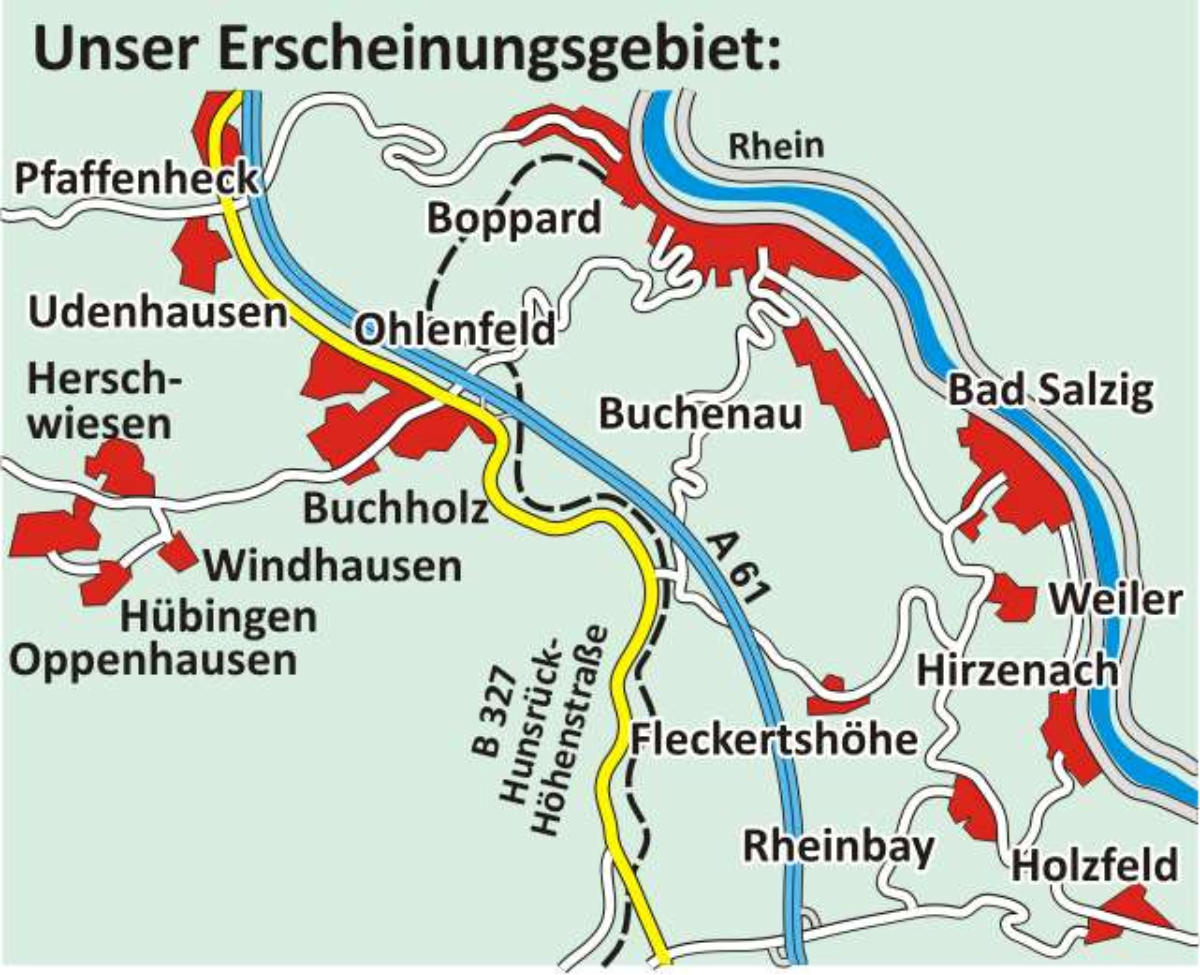 Boppard Duitsland Kaartech index
