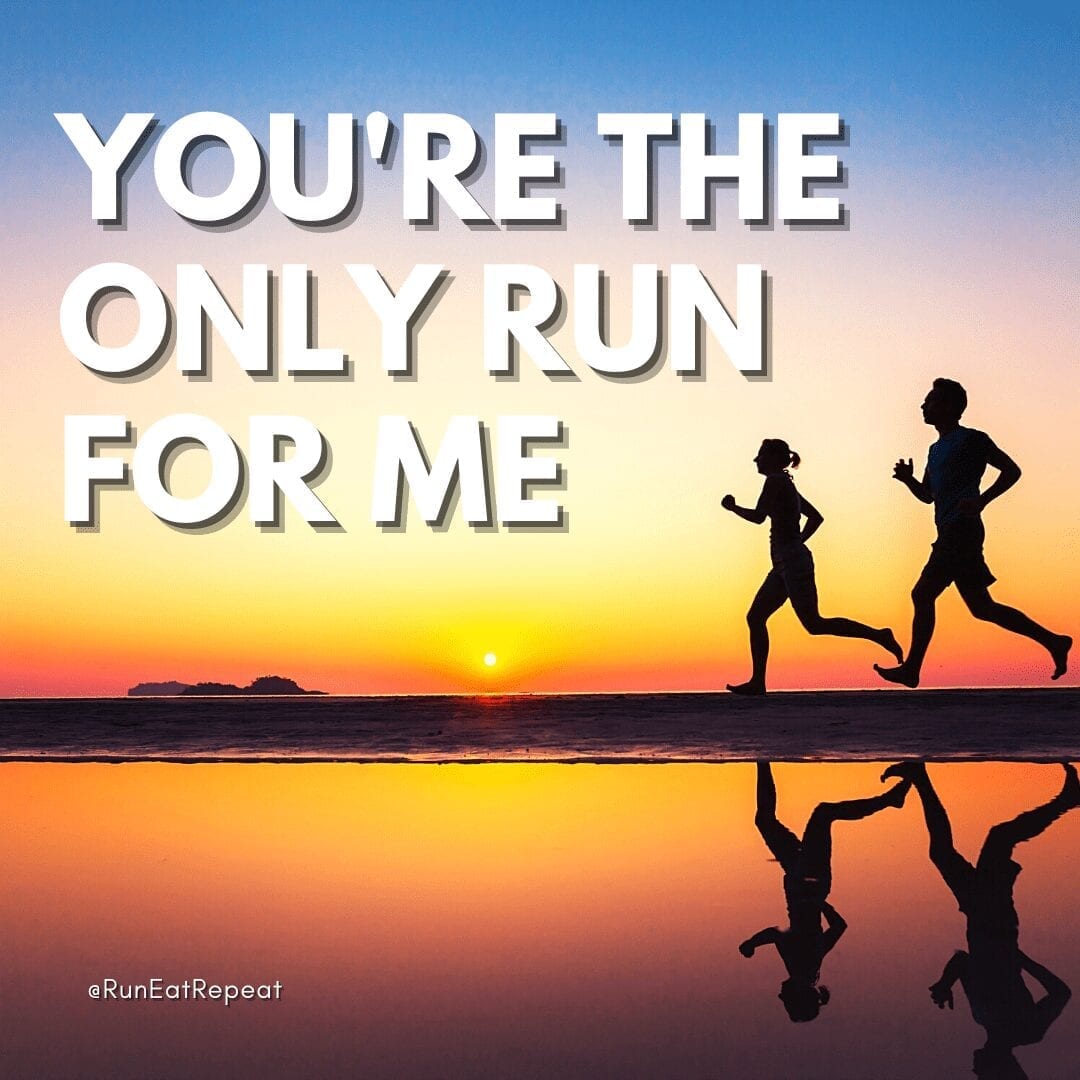 Funny Valentine's Day for Runners Share to Instagram, Facebook or