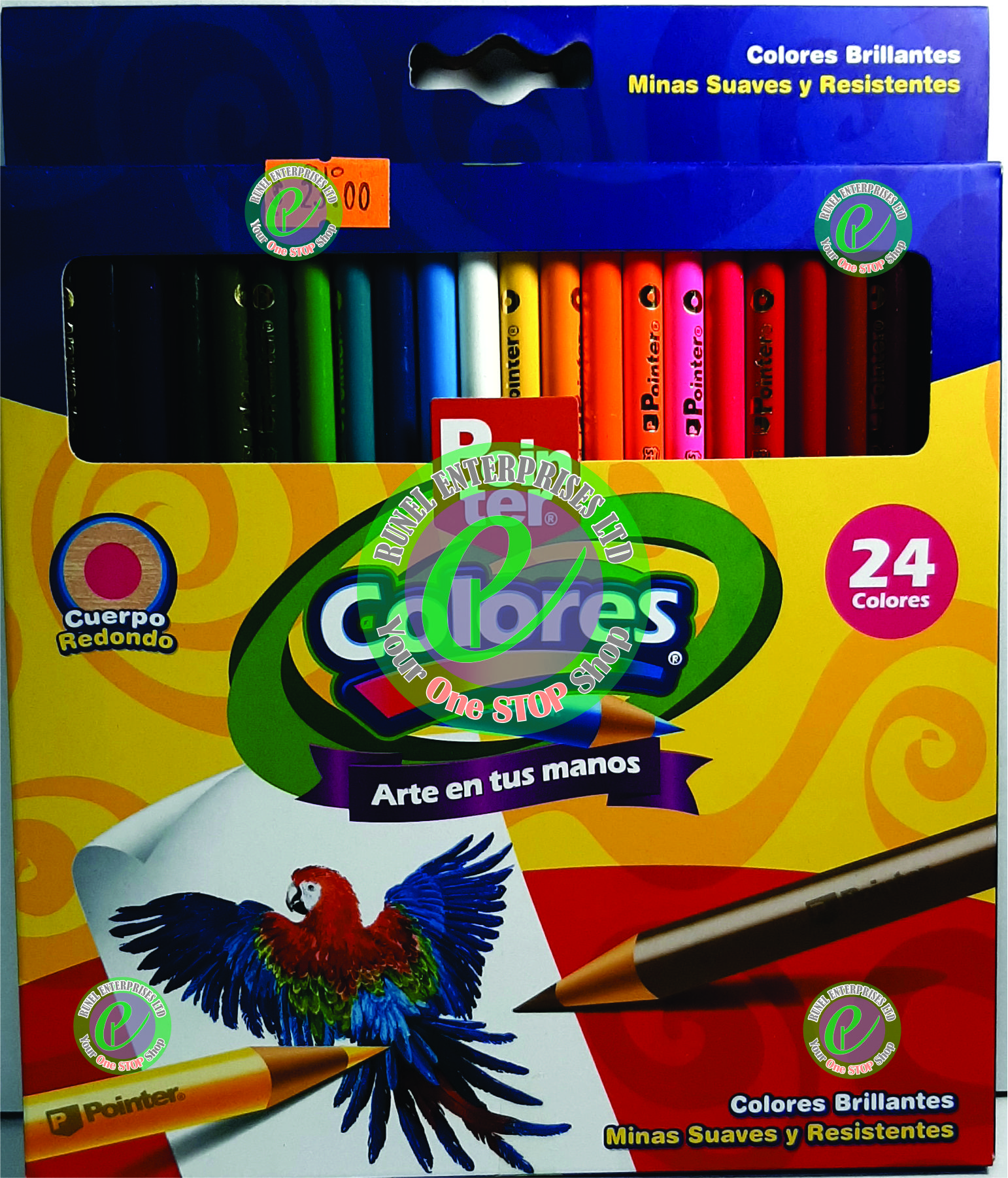 5810 Pointer Color Pencils 24 Pk