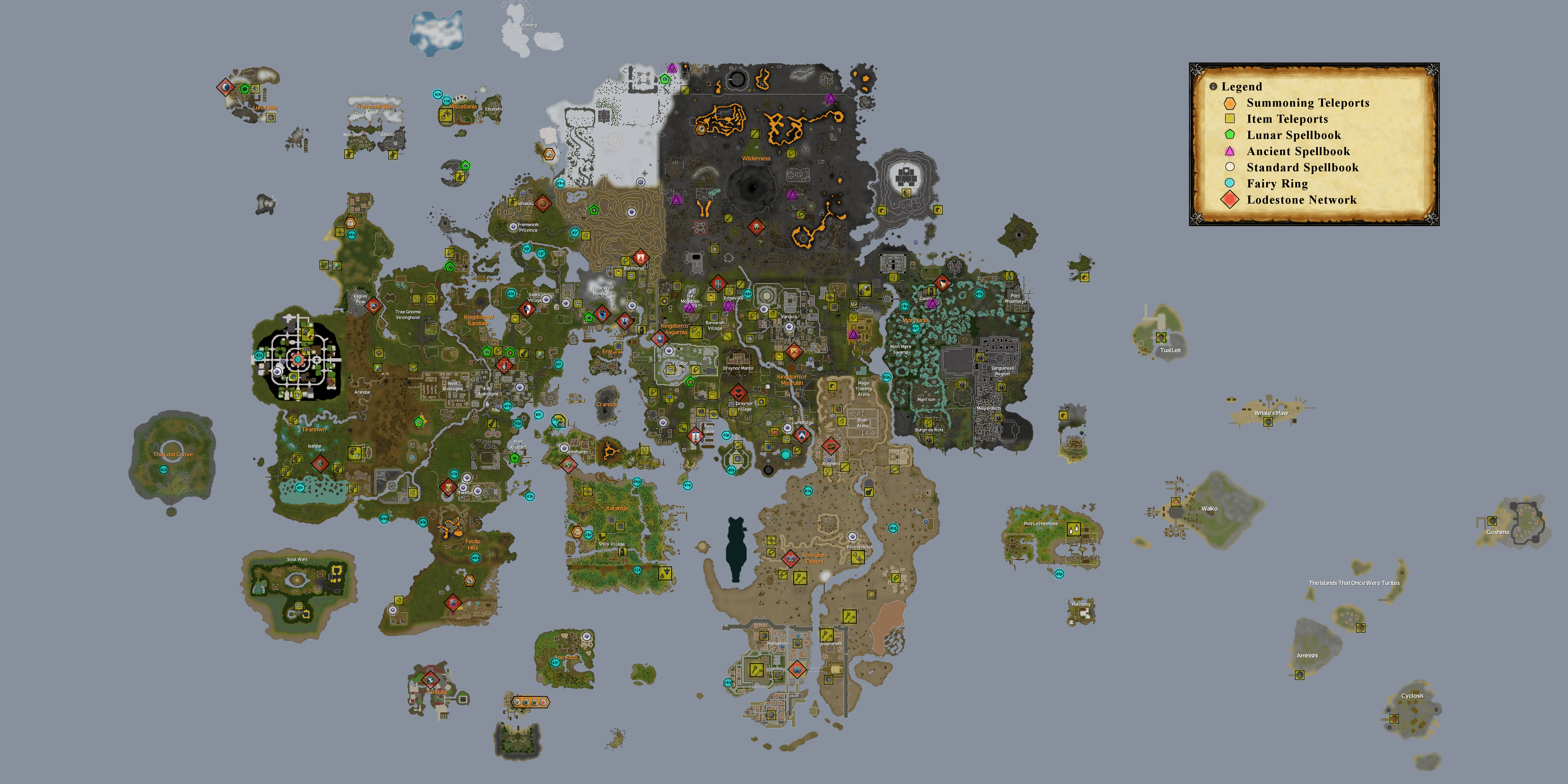 MapTeleport map The RuneScape Wiki