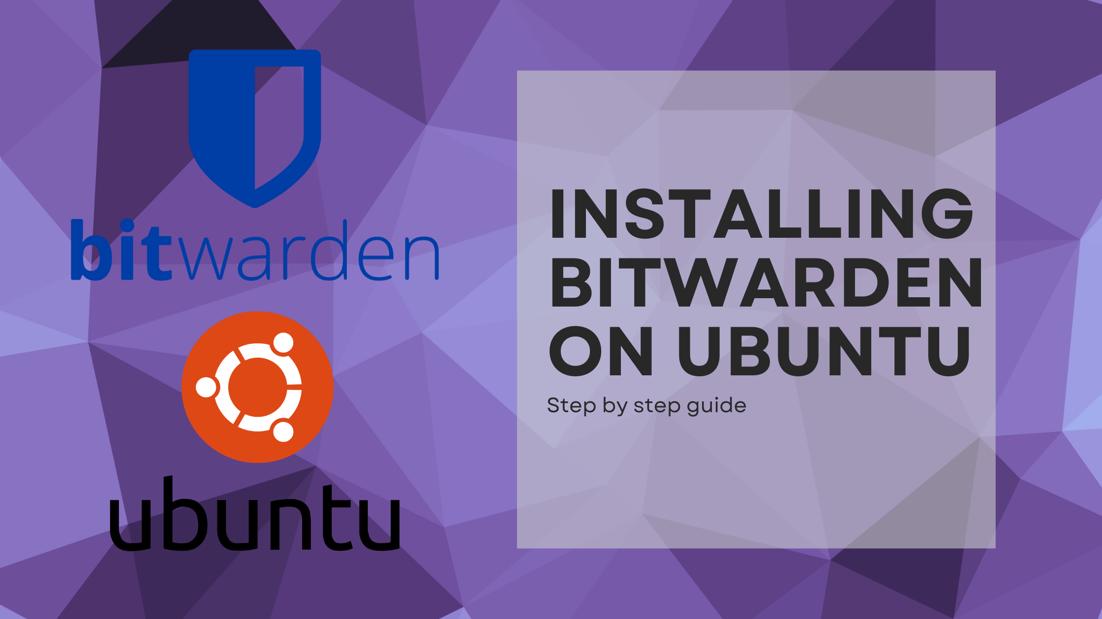 Installing Bitwarden on Linux Ru Networking & Software