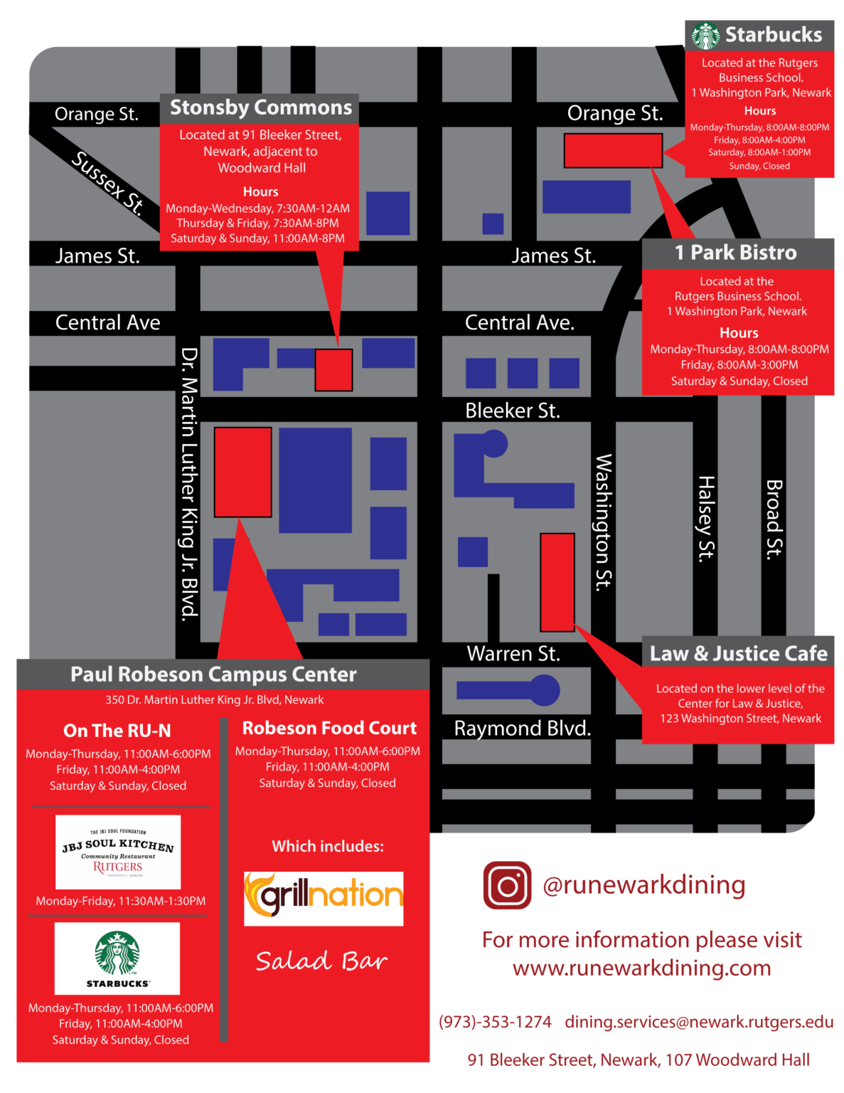 Rutgers Newark Dining Dining Venues