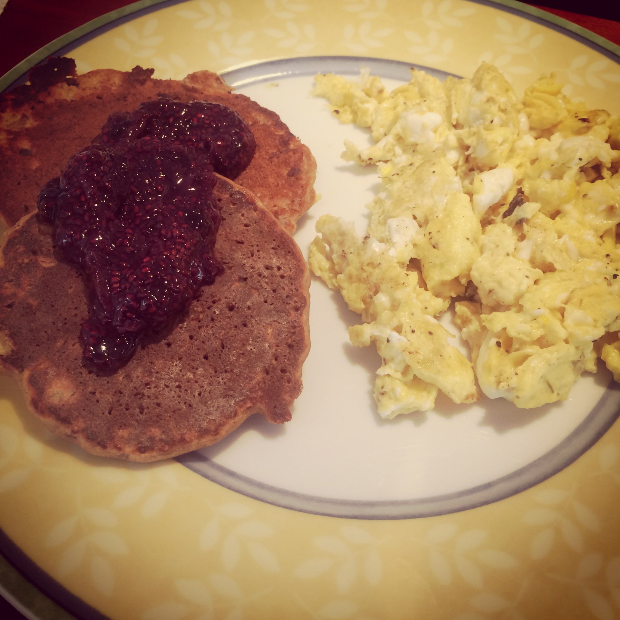 Quinoa Protein Pancakes