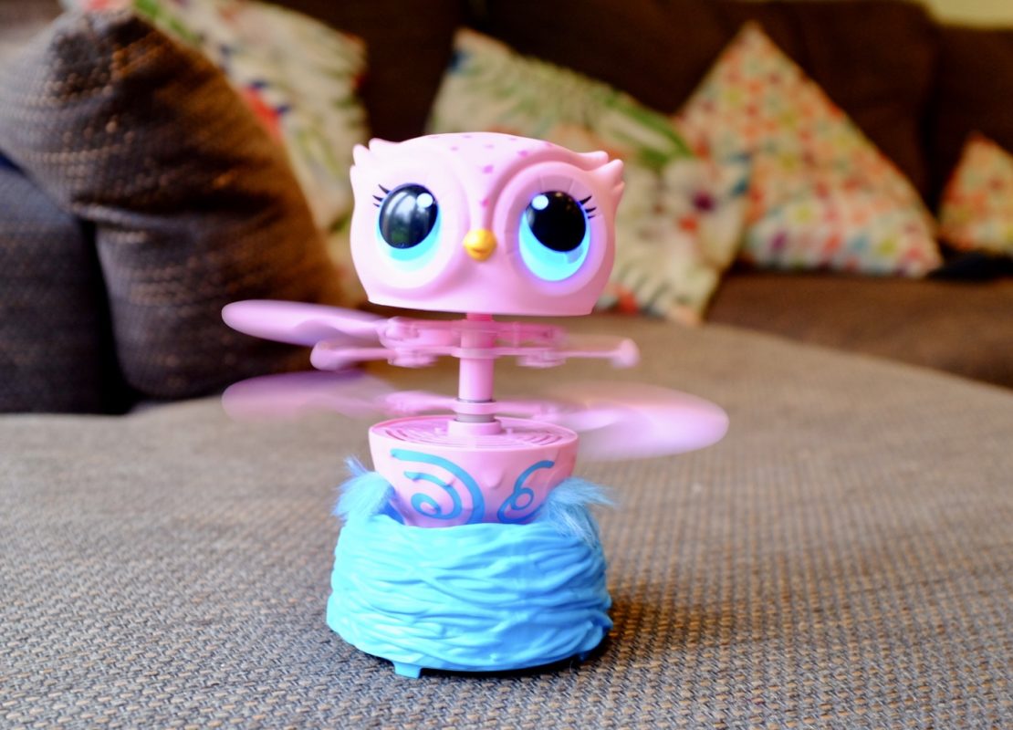 Owleez Flying Owl Toy Teach Your Owl to Fly! REVIEW