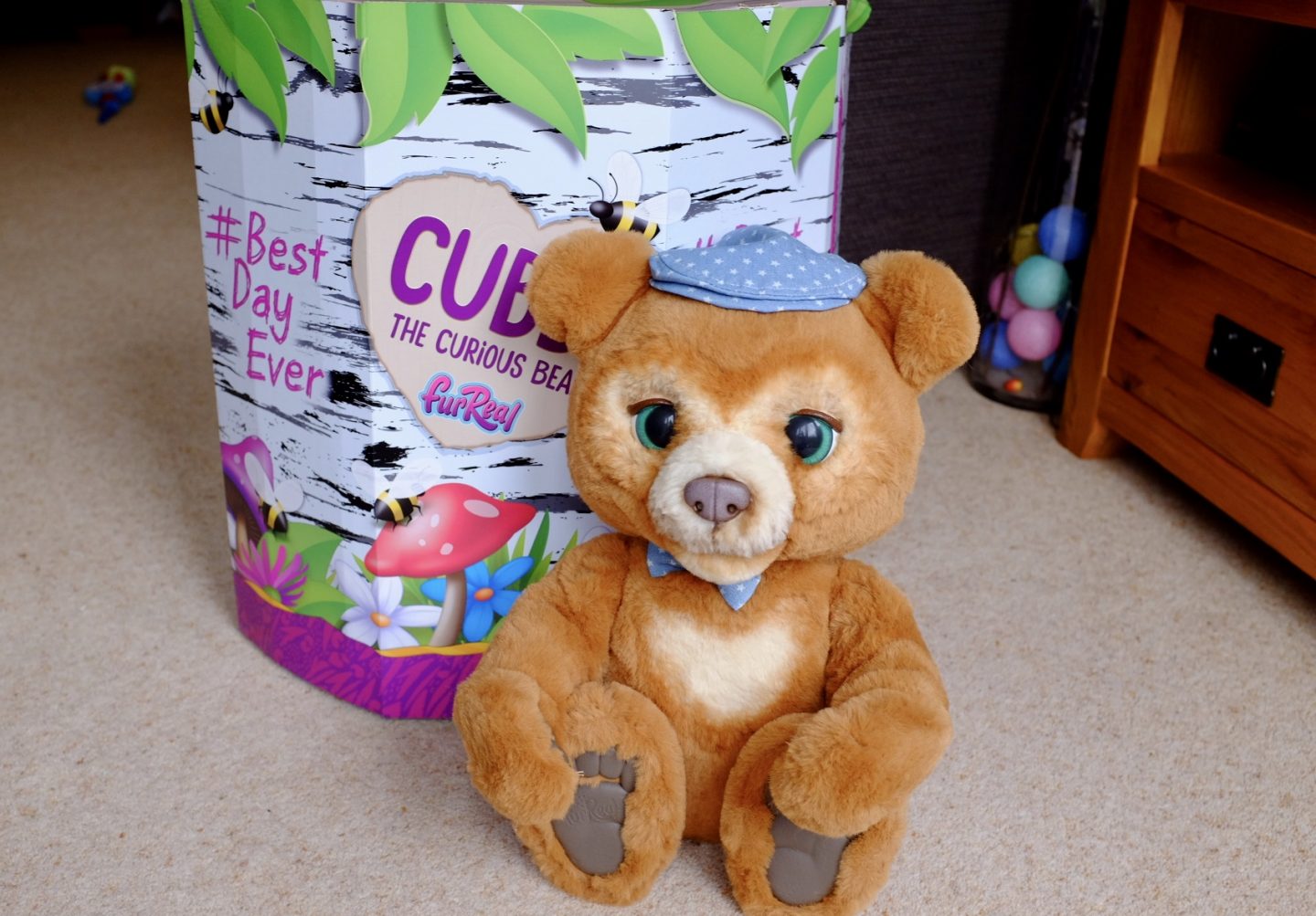 Cubby the Curious Bear REVIEW By FurReal Reallife Interactive Bear