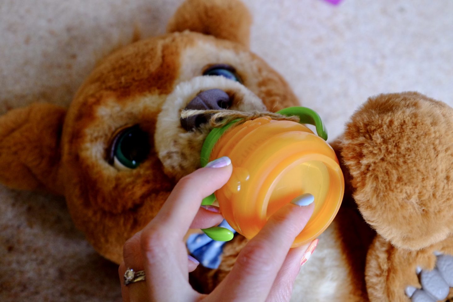 Cubby the Curious Bear REVIEW By FurReal Reallife Interactive Bear