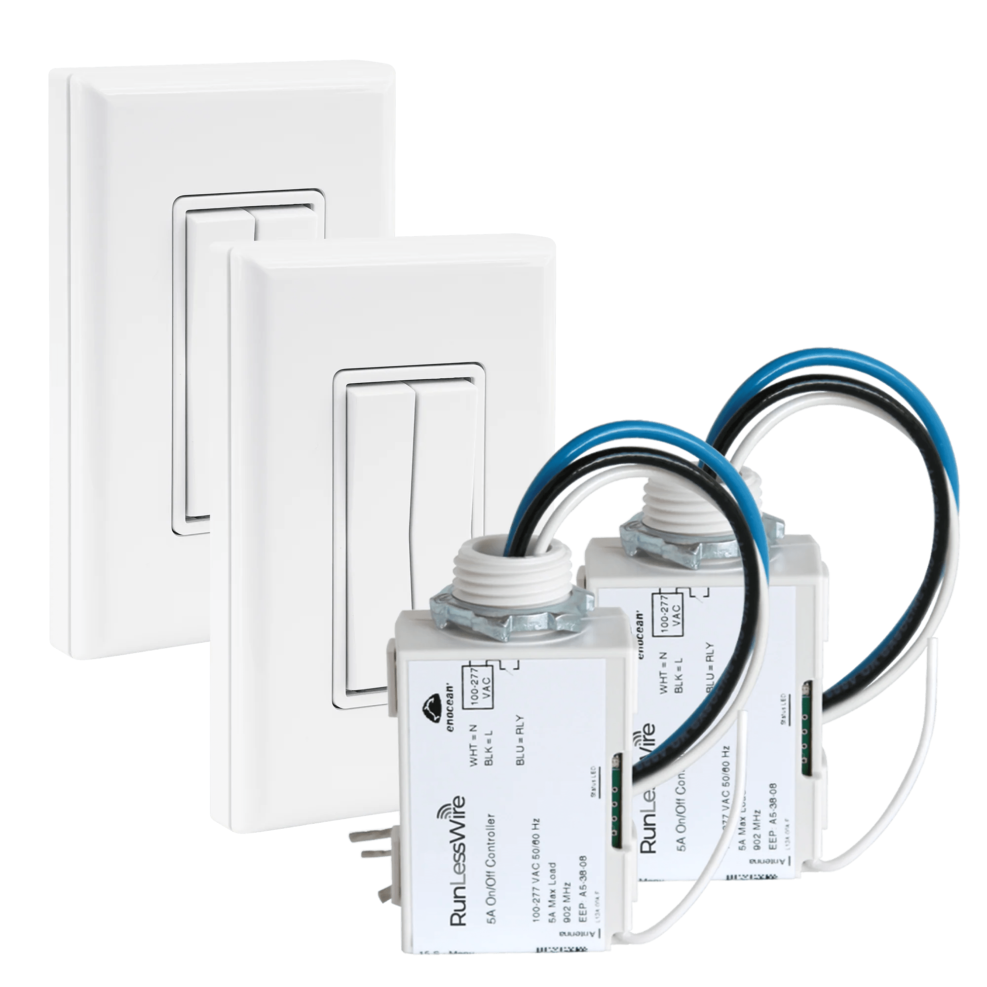 3-Way Wireless Fan & Light Switch Kit – RunLessWire