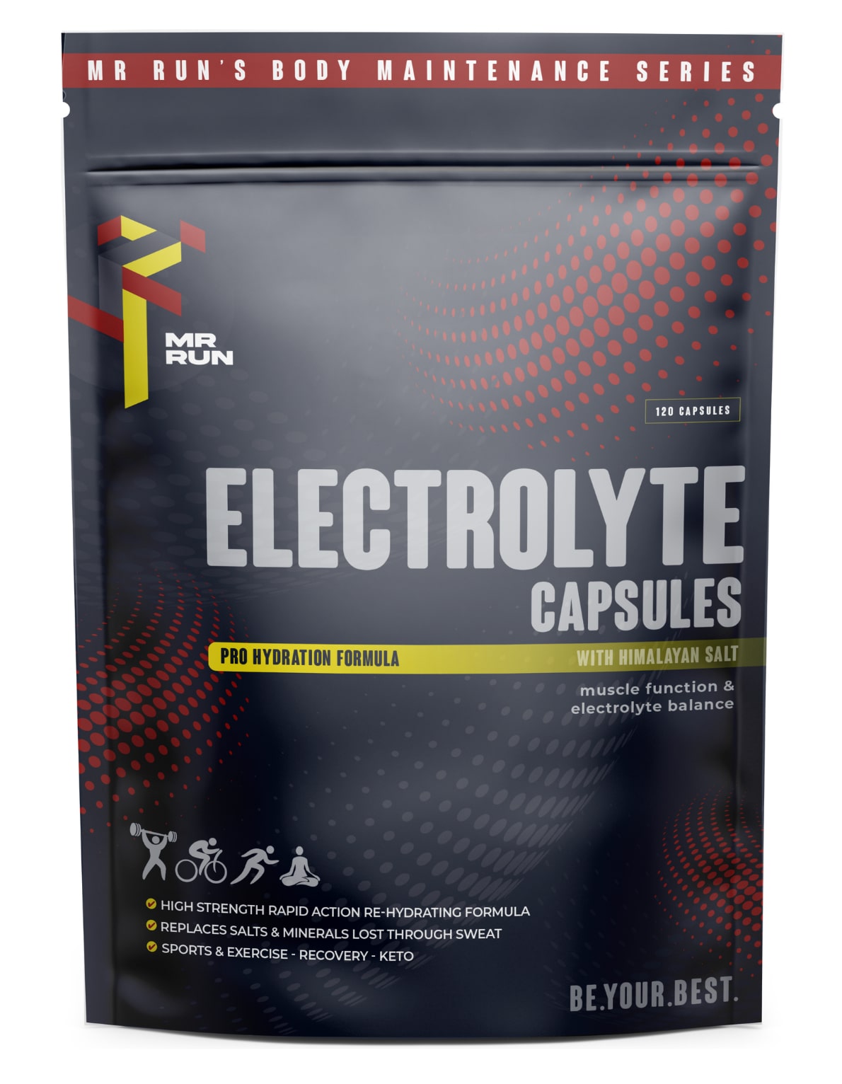 Mr Run's Electrolyte Complex Pro Hydration Formula Mr Run Active