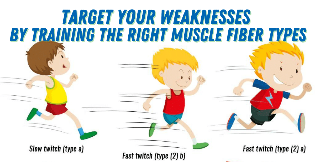 Learn How to Target Your Weaknesses by Training the Right Muscle Fiber