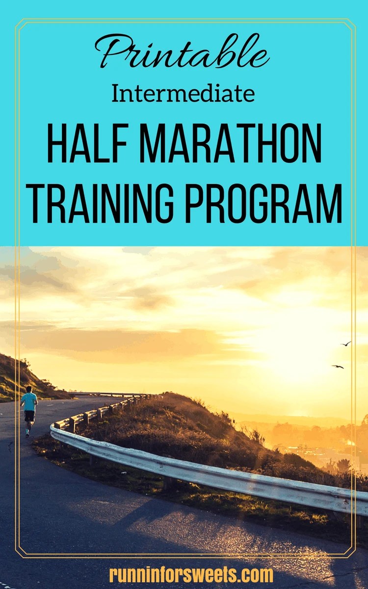 The Best Half Marathon Training Plan Runnin' for Sweets